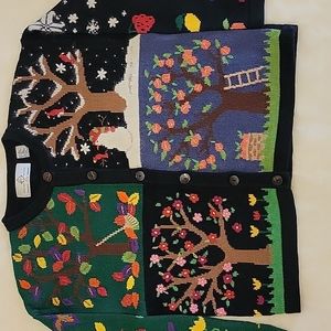 Vintage Design Options by Philip & Jane Gordon 4 seasons sweater